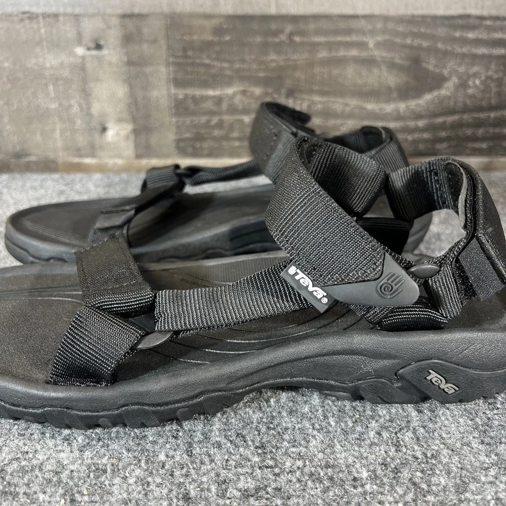 Teva Hiking Sandals Hurricane Outdoor Shoes Black Men US 9 EU 42